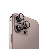 UNIQ OPX ALÜMİNYUM KAMERA LENS KORUYUCU iPhone 16 Pro ve iPhone 16 Pro Max ile uyumlu, Taupe Gold