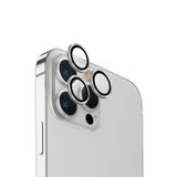 UNIQ OPX Lens Koruyucu iPhone 15 Pro Max (Gümüş) ile Uyumlu