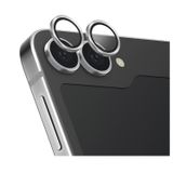 Uniq Samsung Galaxy Z Flip 6 Optix Alüminyum Gümüş Kamera Lens Koruyucu