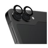 Uniq Samsung Galaxy Z Flip 6 Optix Alüminyum Siyah Kamera Lens Koruyucu