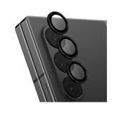 Uniq Samsung Galaxy Z Fold 6 Optix Alüminyum Siyah Kamera Lens Koruyucu