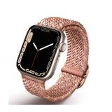 Uniq Watch 41Mm Aspen Designer Örgülü Kordon Pembe