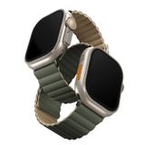 Uniq Watch Ultra 49Mm Revix Reversible Manyetik Kordon Koyu Yeşil