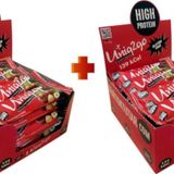 Uniq2go Chocodark Fındıklı Bitter 16’lı x 2 kutu (toplam 32 adet) 38g Protein Bar