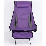 Uniqamp ® Ergo XL™ Ultra Hafif Ergonomik Katlanır Kamp Sandalyesi Mor Renkli Konforlu Tasarım