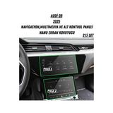 UniqAnatolia Audi Q8 2025 Navigasyon,Multimedya ve Alt Kontrol Paneli Uyumlu Nano Ekran Koruyucu