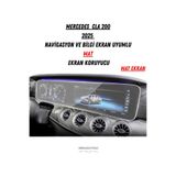 UniqAnatolia Mercedes CLA 200 2025 Navigasyon ve Bilgi Ekran Uyumlu Mat Ekran Koruyucu