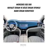 Uniqanatolia Mercedes EQS 500 Hayalet ve Bilgi Ekran Uyumlu Nano Ekran Koruyucu