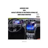 Uniqanatolia Mercedes S500 2024 Hayalet Gösterge ve Multimedya Uyumlu Premium Set Nano Ekran Koruyucu