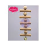 UniqBirdToys Kuş Kafes Zilli Çiğneme Oyuncağı