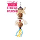 UniqBirdToys Trendme Cevizli Stres Kuş Oyuncağı