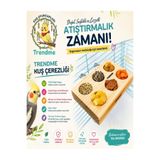 UniqBirdToys Trendme Doğal Ahşap Tadımlık Kuş Yemliği