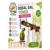 UniqBirdToys Trendme Doğal Ipli Papağan Kuş Tüneği