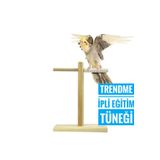 UniqBirdToys Trendme Kuş Ipli T Tünek Eğitim