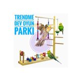 UniqBirdToys Trendme Salıncaklı Kuş Dev Oyuncaklı Oyun Parkı