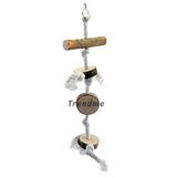 UniqBirdToys Uniq Bird Toys Doğal Papağan Stres Oyuncağı Büyük Boy
