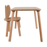 Uniqlion Aktivite Masası Safir (1 Masa + 2 Sandalye) - Açık Kahverengi