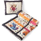 Uniqlooms Animals El Yapımı Organik Pamuk Bebek Çocuk Yatak Örtüsü Takımı - Standart