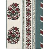 Uniqlooms Heaven Desenli Organik Saf Pamuk 4 Katlı Tek Kişilik Müslin Yatak Örtüsü 180 x 240 cm