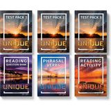 Unique 11 Ingilizce Eğitim Seti 6 Kitap | Test Pack 1-2-3 + Reading Question Bank + Phrasal Verbs + Reading Activity | Modern English