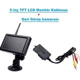 Unique Çekme Karavan Kablosuz Monitör ve Geri Görüş Kamerası