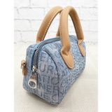 unique crane bags Kot Kadın El, Omuz, Postacı, Çapraz Mini Çantası - Mavi - Buz