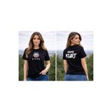 UNIQUE DESIGN Anne Baba Kurt Yazılı Tişört
