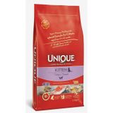 Unique Kitten Salmon Low Grain Yavru Kedi Maması, Somon Balığı Aromalı, 1,5 kg, 0-1 Yaş, Düşük Tahıllı, Yüksek Enerjili Formül