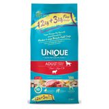 Unique Medium&Large Kuzulu Orta ve Büyük Irk Düşük Tahıllı Yetişkin Köpek Maması 12kg+3kg HEDİYELİ!