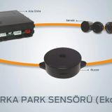 UNIQUE ® Park Sensörü Ses İkazlı Tip 19 mm Siyah Sensör
