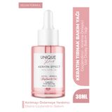 Unique Pink Hızlı Uzamaya Yardımcı Keratin-Biotin-Vitamin E Özlü Güçlendirici Tırnak Bakım Yağı 30ml