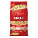 Unique Tavuklu Düşük Tahıllı Kısırlaştırılmış 10+2 kg Kedi Maması