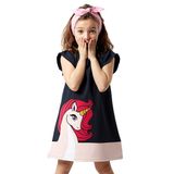 Unique Unicorn Kız Çocuk Elbise
