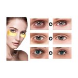 Uniquem Gözaltı Altın Maske 1 Adet Maske Gözaltı Morluk Gold Collagen