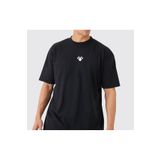 Uniquetex VEK Koç Boynuzu Oversize T-shirt Geleneksel Motif