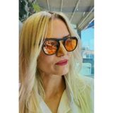 Uniquetrenders ALMR-441 Unixex Jackie Yuvarlak Model Vintage Güneş Gözlüğü