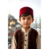 Uniquetrenders Çocuk Osmanlı Fes Çocuk Geleneksel Fes