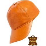 Uniquetrenders Deri Arkadan Ayarlanabilir Baseball Kep Şapka - Taba - Standart