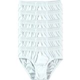 Uniquetrenders Erkek Çocuk Pamuklu Slip Külot 6'Lı Paket Beyaz 0-1 Yaş