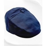 Uniquetrenders Erkek Fileli Düğmeli Yazlık Yöresel Kasket Şapka Lacivert 60 cm