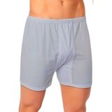 Uniquetrenders Erkek Rahat Kesim Paçalı Pamuklu Külot Boxer 3'lü Set - Gri - 3XL
