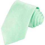 Uniquetrenders Erkek Saten Kravat Mint Yeşili