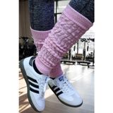 Uniquetrenders Kadın Dört Mevsim Ayaksız Triko Tozluk Pembe