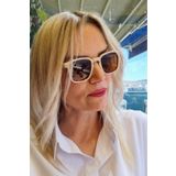 Uniquetrenders Kadın Gina Vintage Kare Model Güneş Gözlüğü ALMR-313