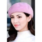 Uniquetrenders Kadın Peluş Ressam Bere Pembe