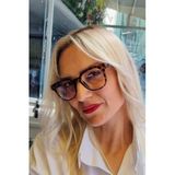 Uniquetrenders Kadın Randy Mavi Işık Korumalı Dinlendirici Cat Eye Model Ekran Gözlüğü