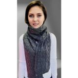 Uniquetrenders Kadın Triko Örgü Atkı Füme 20x170 cm