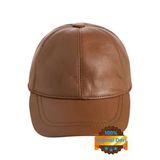 Uniquetrenders Unisex %100 Deri Arkadan Ayarlanabilir Baseball Kep Şapka