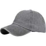 Uniquetrenders Unisex % 100 Pamuklu Eskitme Kep Şapka - Standart - Gri