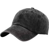 Uniquetrenders Unisex % 100 Pamuklu Eskitme Kep Şapka - Standart - Siyah
